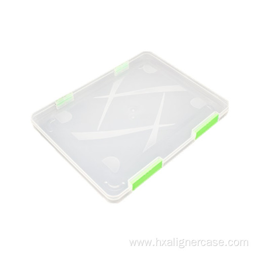 Portable Clear Storage PP Plastic File Box